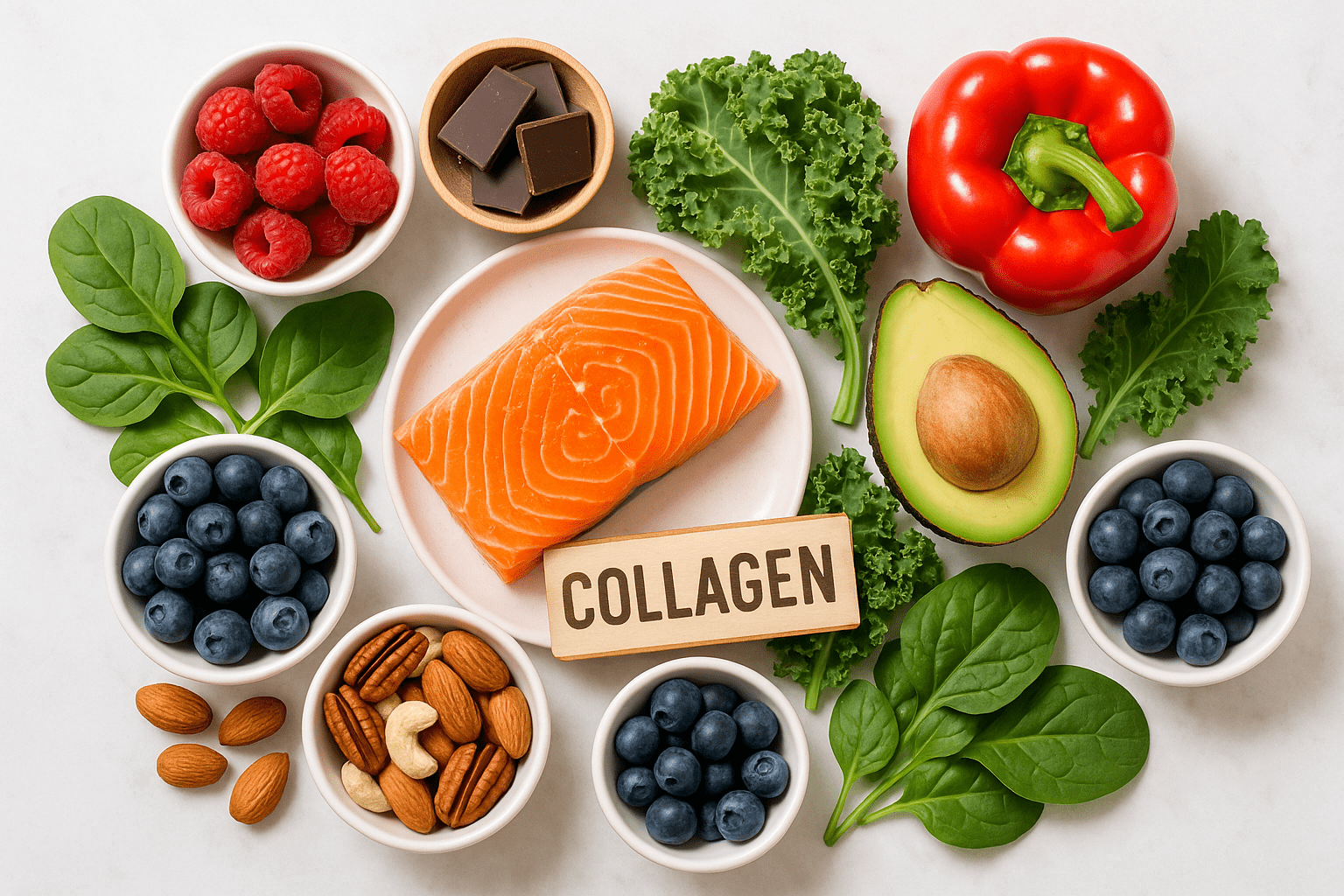 Foods that naturally boost Collagen