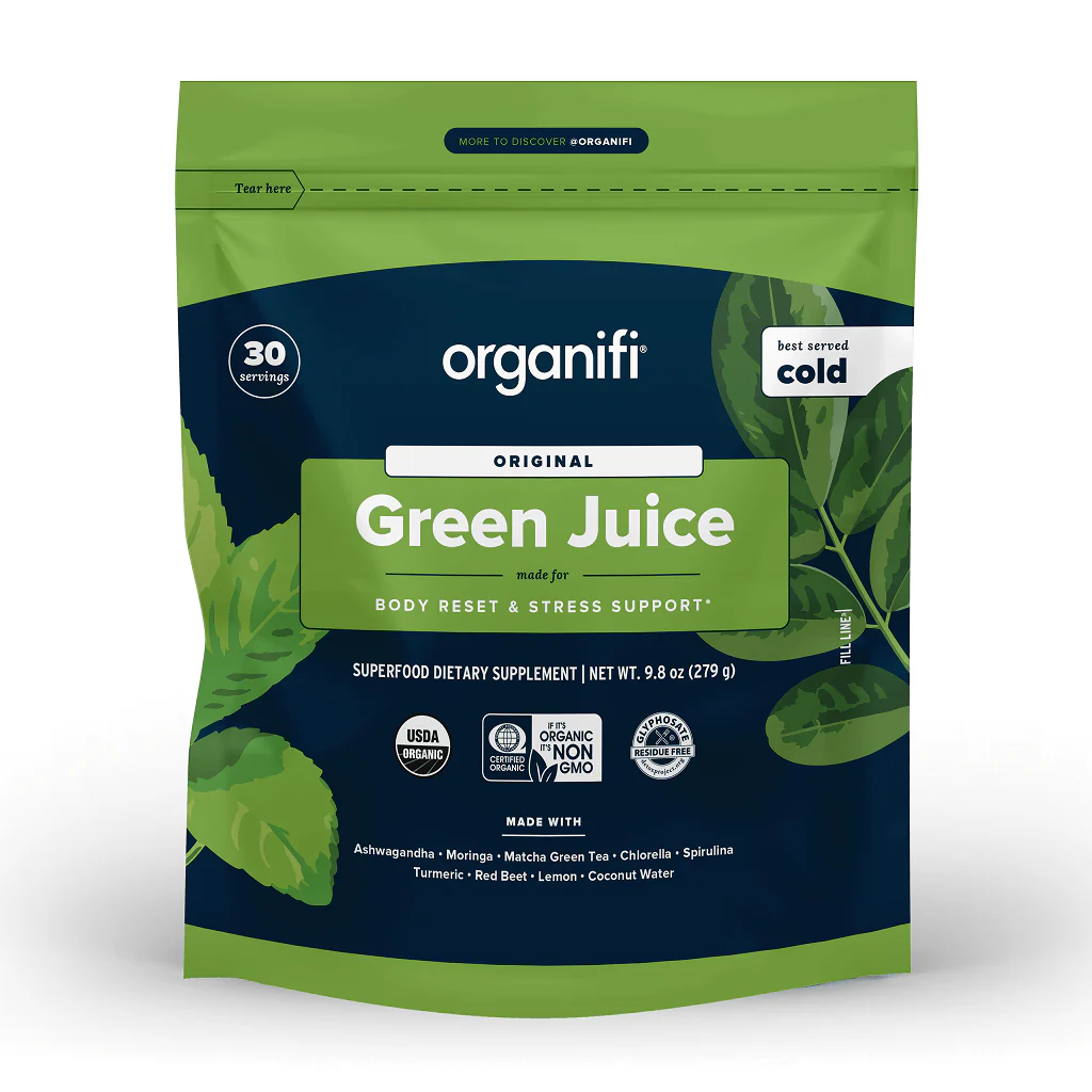 Organifi Green juice: supergreens for women over 35